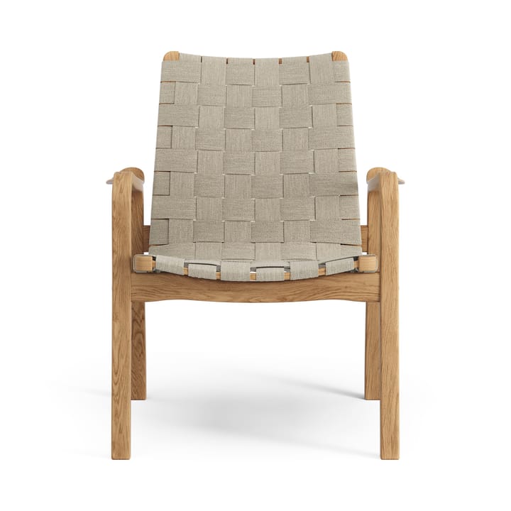 Sillón bajo Primo roble aceitado, natural Swedese