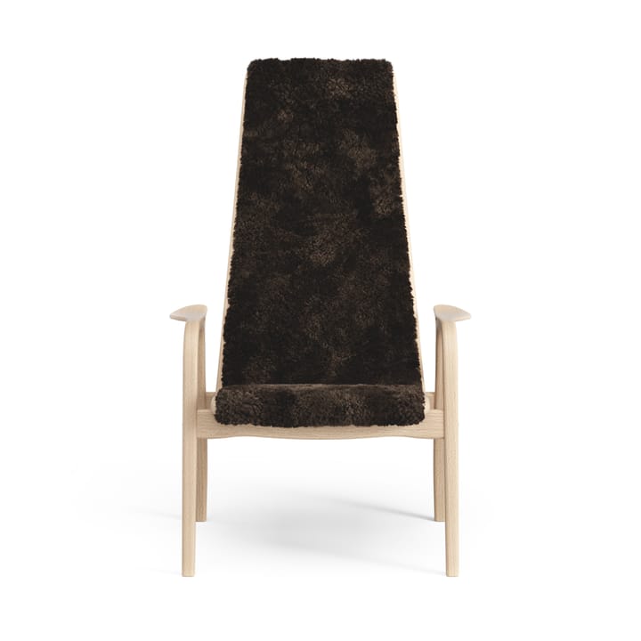 Sillón infantil Lamini haya lacada/piel de oveja - Espresso (marrón) - Swedese