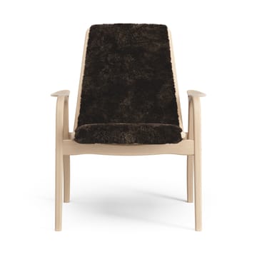 Sillón Laminett haya lacada/piel de oveja - Espresso (marrón) - Swedese