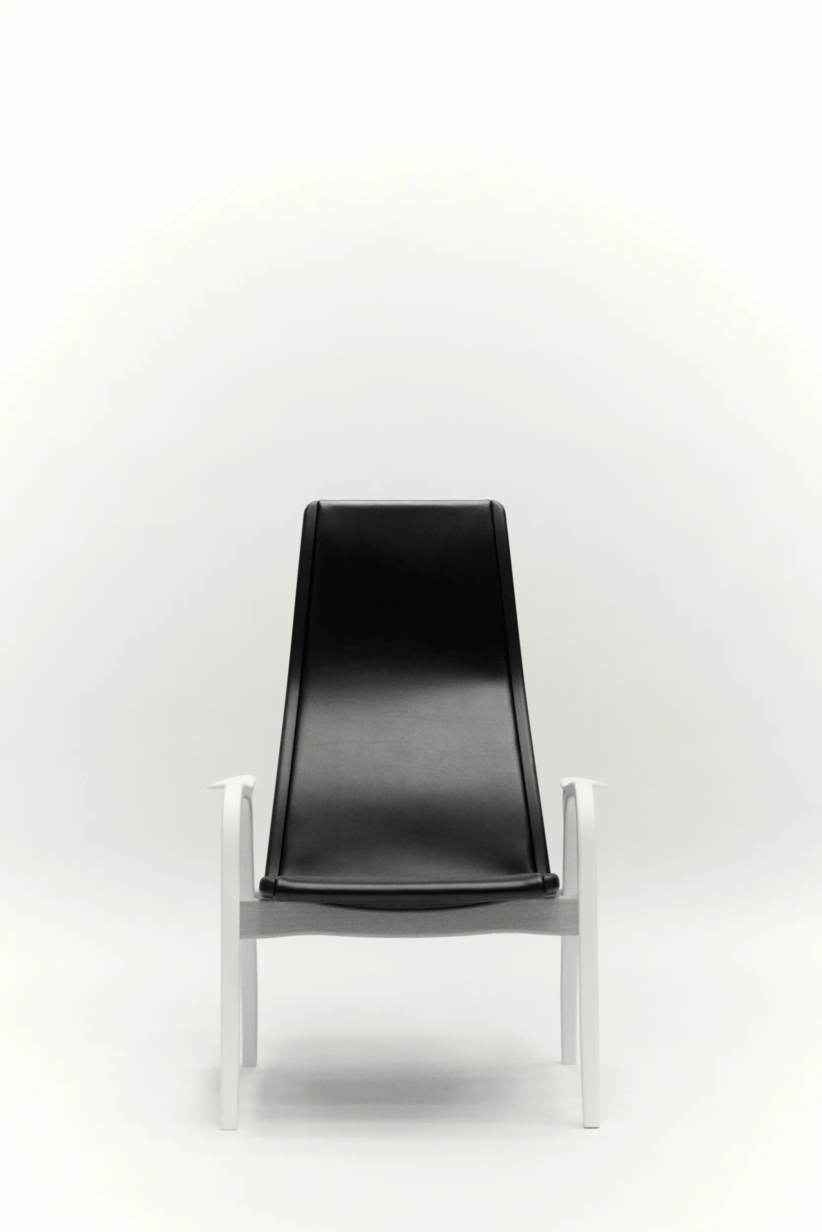 Sillón Lamino Duality, Esmaltado blanco Swedese
