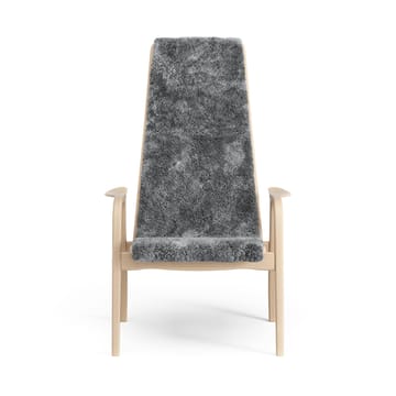 Sillón Lamino haya lacada/piel de oveja - Scandinavian Grey (gris) - Swedese