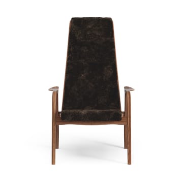 Sillón Lamino nogal aceitado/piel de oveja - Espresso (marrón) - Swedese