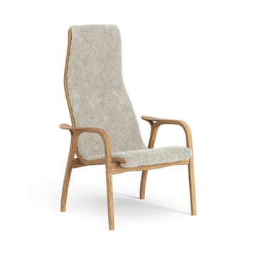 Sillón Lamino roble aceitado/piel de oveja - Moonlight (beige) - Swedese