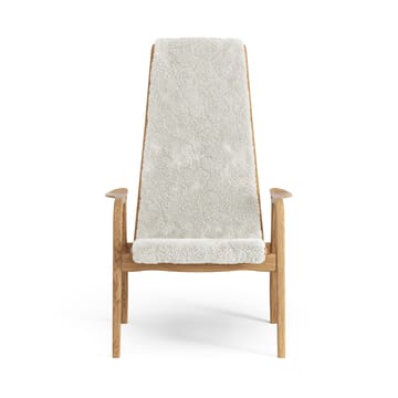 Sillón Lamino roble aceitado/piel de oveja - Offwhite (blanco) - Swedese