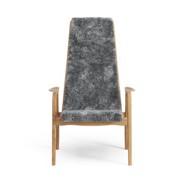 Sillón Lamino roble aceitado/piel de oveja - Scandinavian Grey (gris) - Swedese