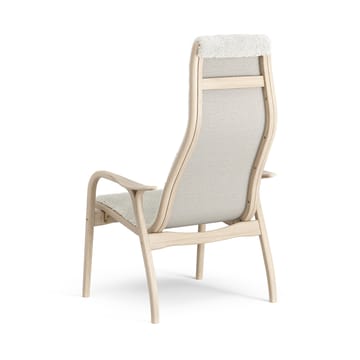 Sillón Lamino roble pigmentado blanco/piel de oveja - Offwhite (blanco) - Swedese