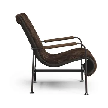 Sillón Serpentine - Piel de oveja Espresso-marrón oscuro - Swedese