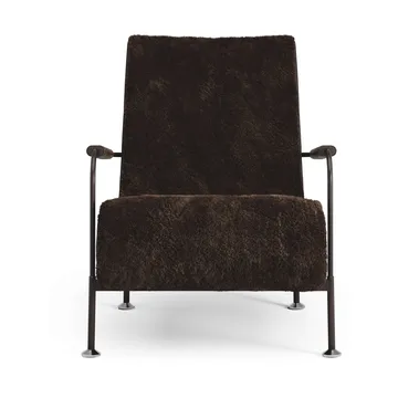 Sillón Serpentine - Piel de oveja Espresso-marrón oscuro - Swedese