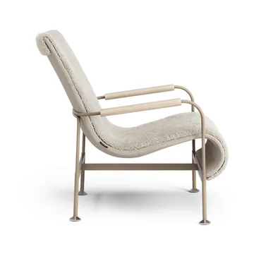 Sillón Serpentine - Piel de oveja Moonlight-nutmeg - Swedese
