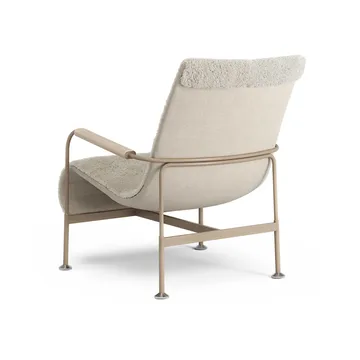 Sillón Serpentine - Piel de oveja Moonlight-nutmeg - Swedese