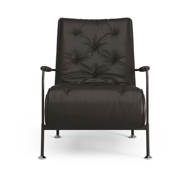 Sillón Serpentine - Piel Elmo Soft marrón oscuro-Tärnsjö Tobacco - Swedese