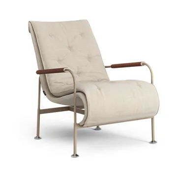 Sillón Serpentine - Tejido Romo Linara Rye-nutmeg-tärnsjö Cognac - Swedese