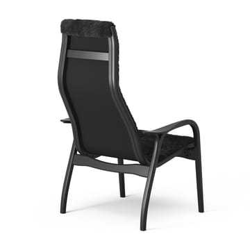 Sillón y reposapiés Lamino Black Edition - Negro - Swedese