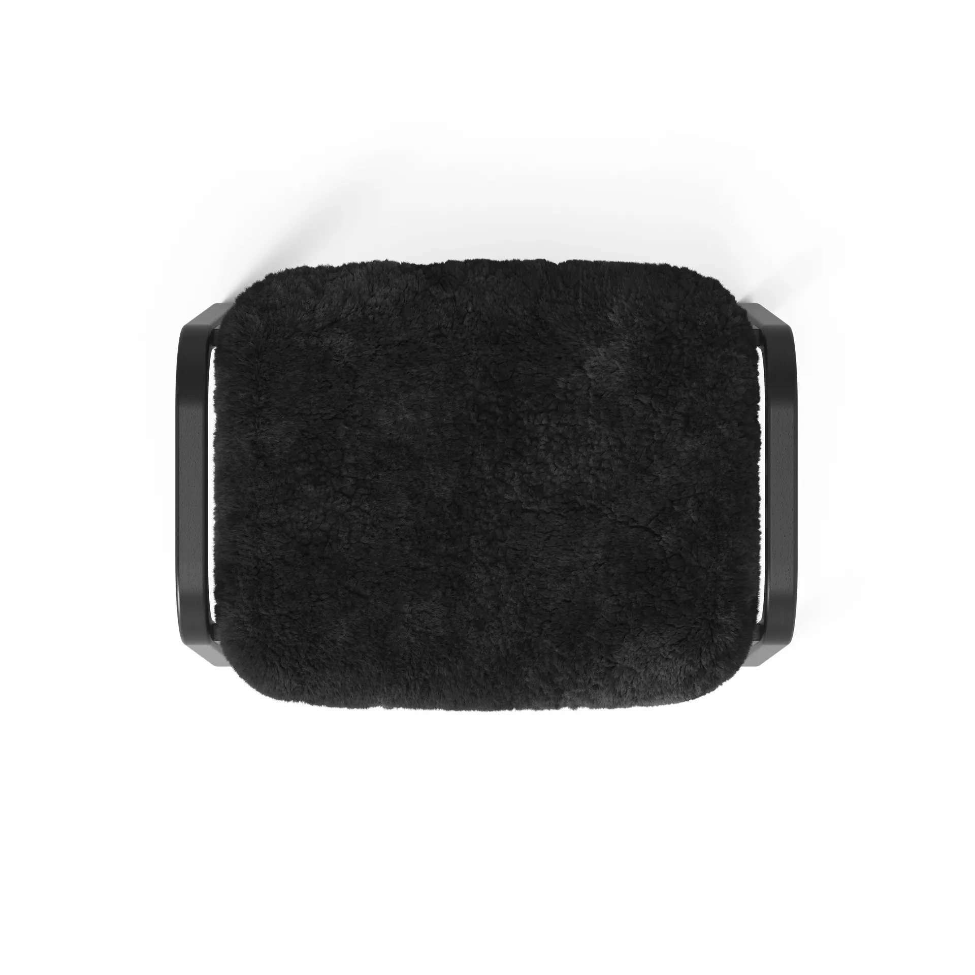 Sillón y reposapiés Lamino Black Edition, Negro Swedese