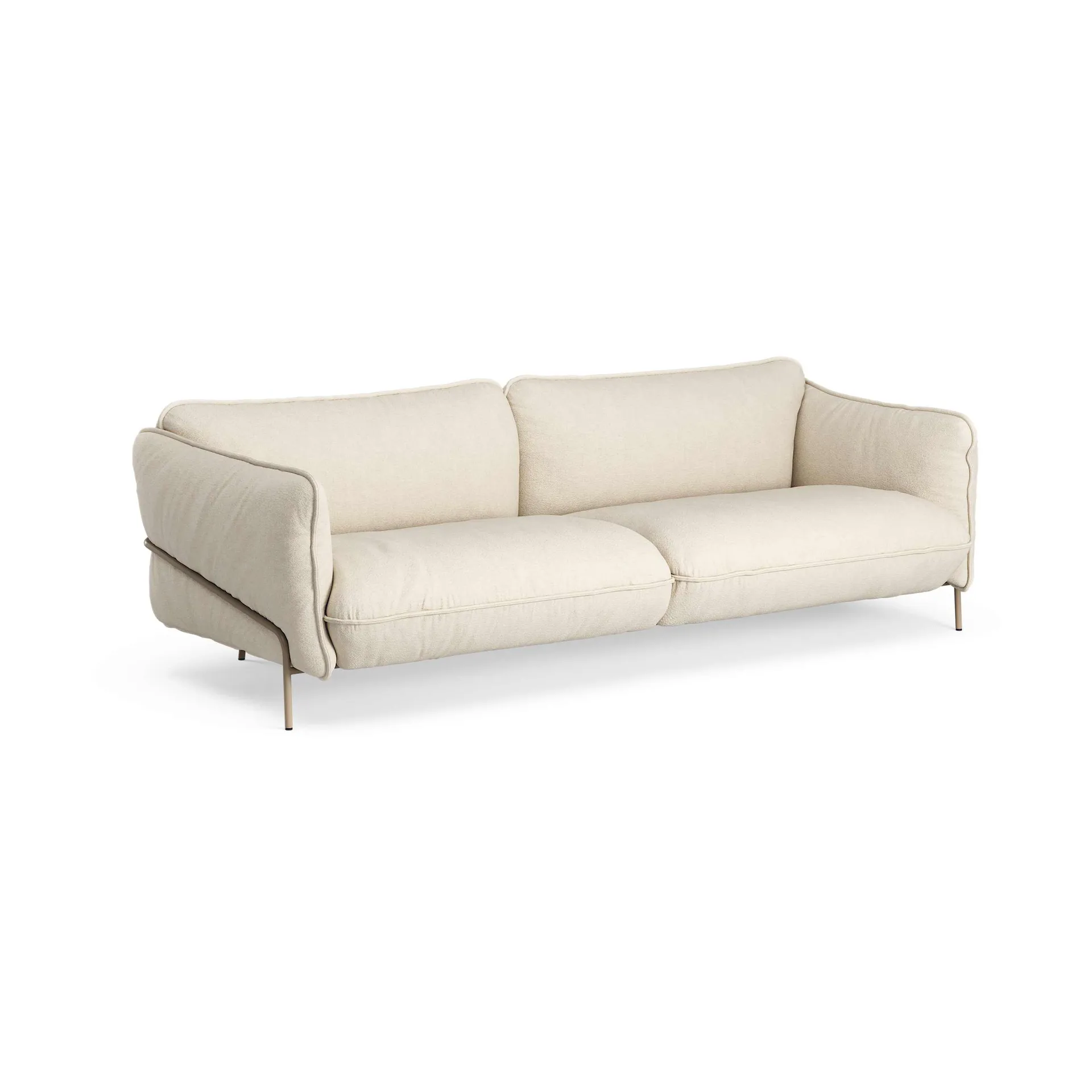 Sofá Continental, Sealife Light beige/white-nutmeg Swedese