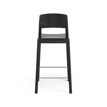 Taburete bar Grace 63 cm - fresno lacado negro - Swedese