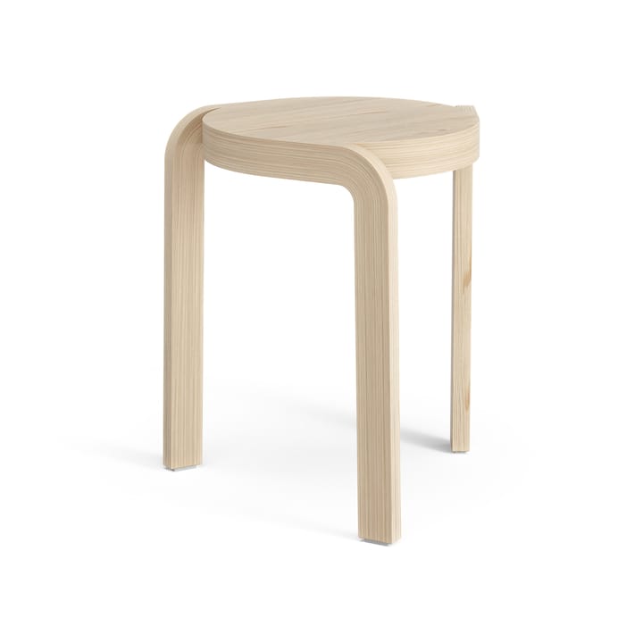 Taburete Spin H44 cm, Fresno lacado Swedese