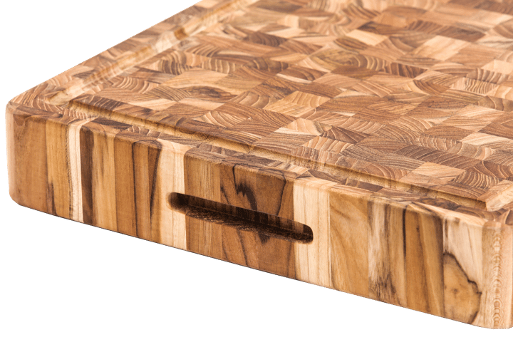 Tabla de cortar Butcher Block Carving 313, Extra Thick Teakhaus