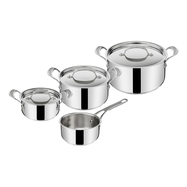 Batería de cocina Jamie Oliver Cook's Classics 7 piezas - acero inoxidable - Tefal