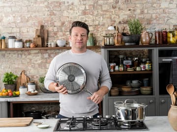 Batería de cocina Jamie Oliver Cook's Classics 7 piezas - acero inoxidable - Tefal
