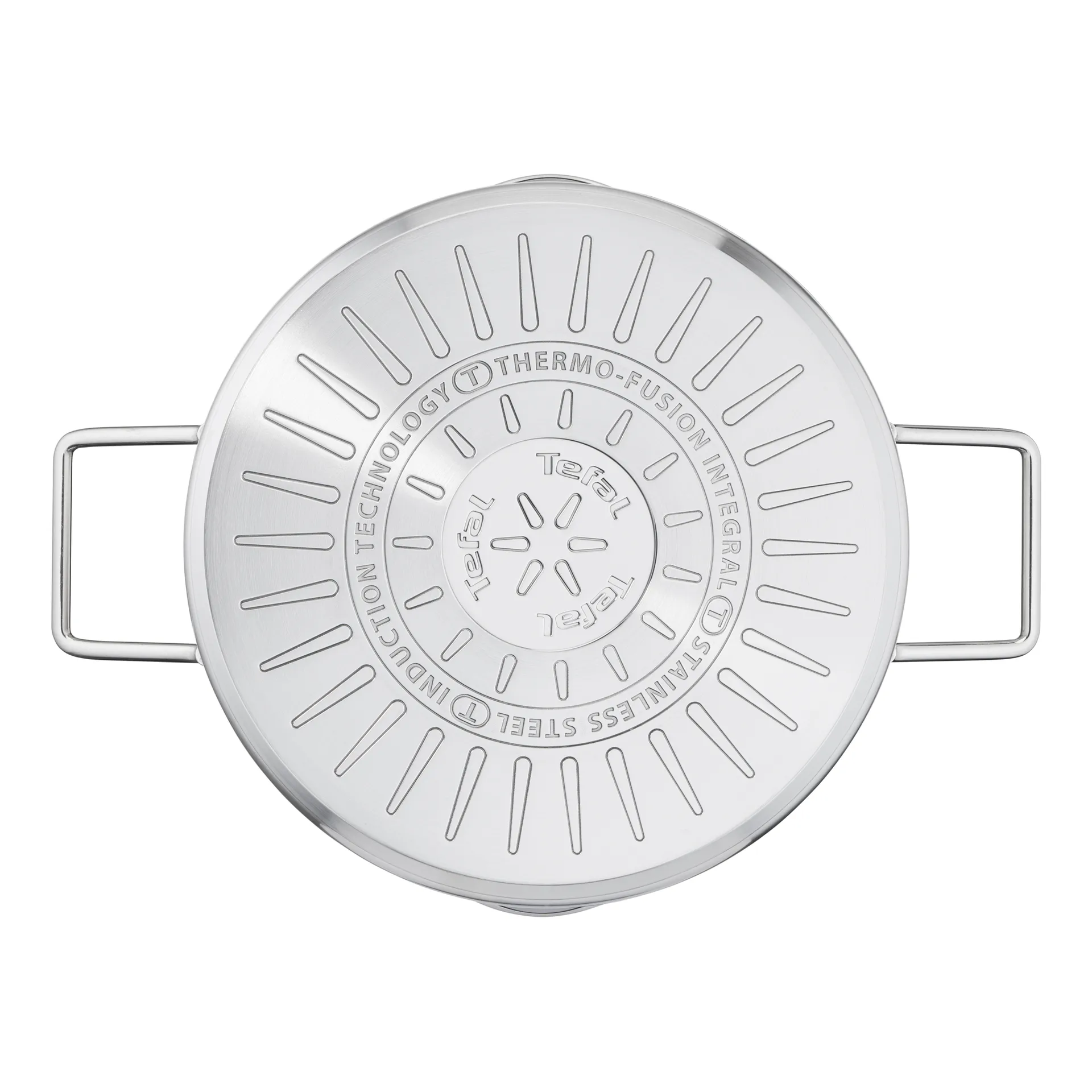 Batería de cocina Nordica 6 piezas, acero inoxidable Tefal