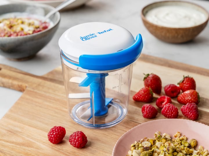 Chop & Shaker Jamie Oliver, azul Tefal