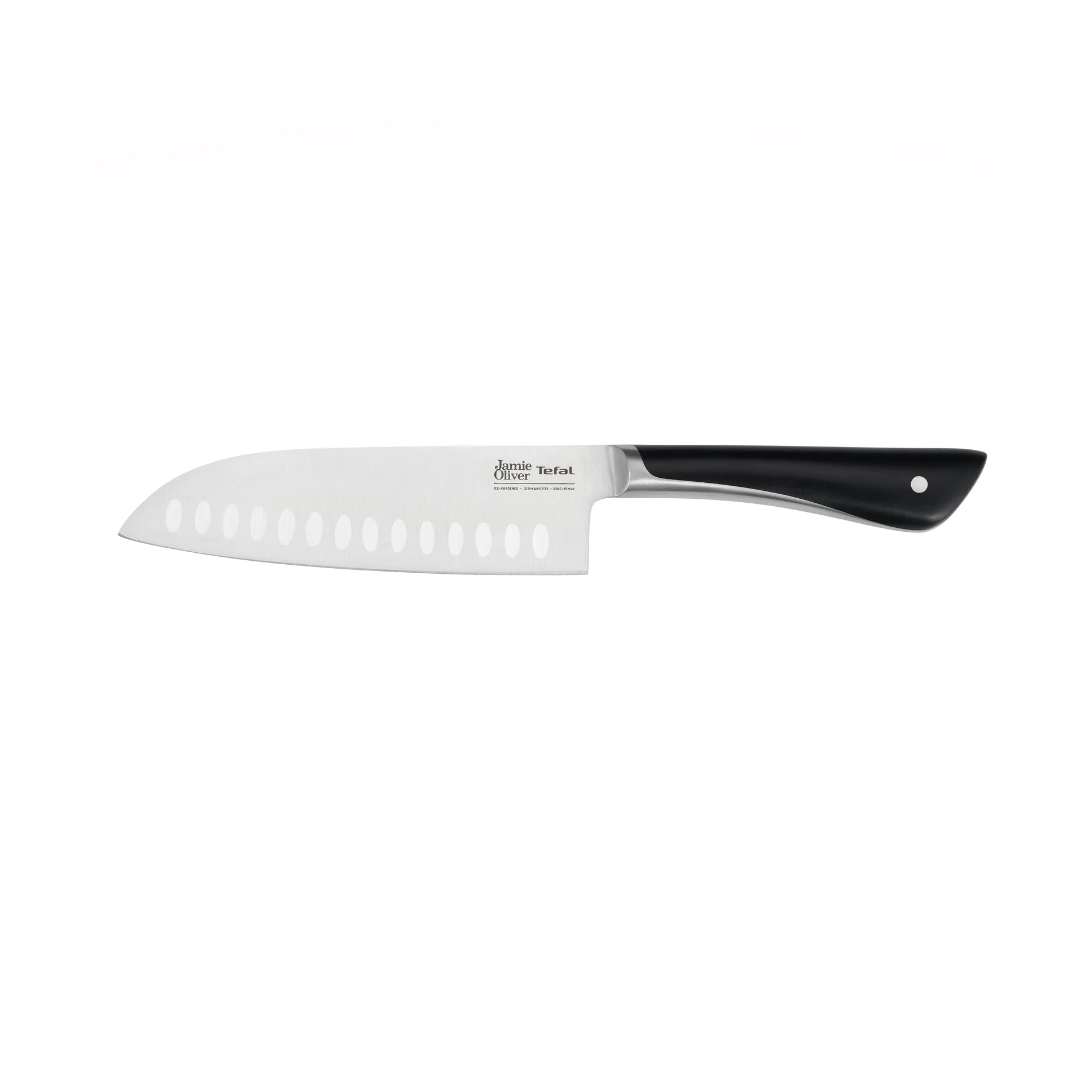 Cuchillo santoku Jamie Oliver, Acero inoxidable Tefal
