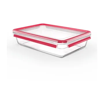 Fiambrera de cristal MasterSeal rectangular - 3 L - Tefal