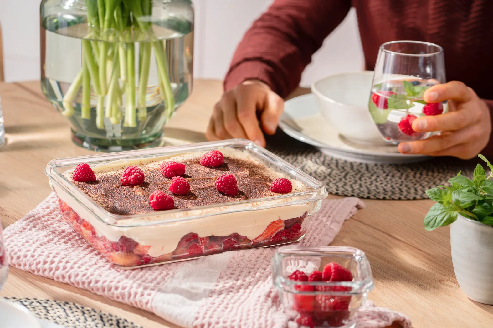 Fiambrera de cristal MasterSeal rectangular, 3 L Tefal