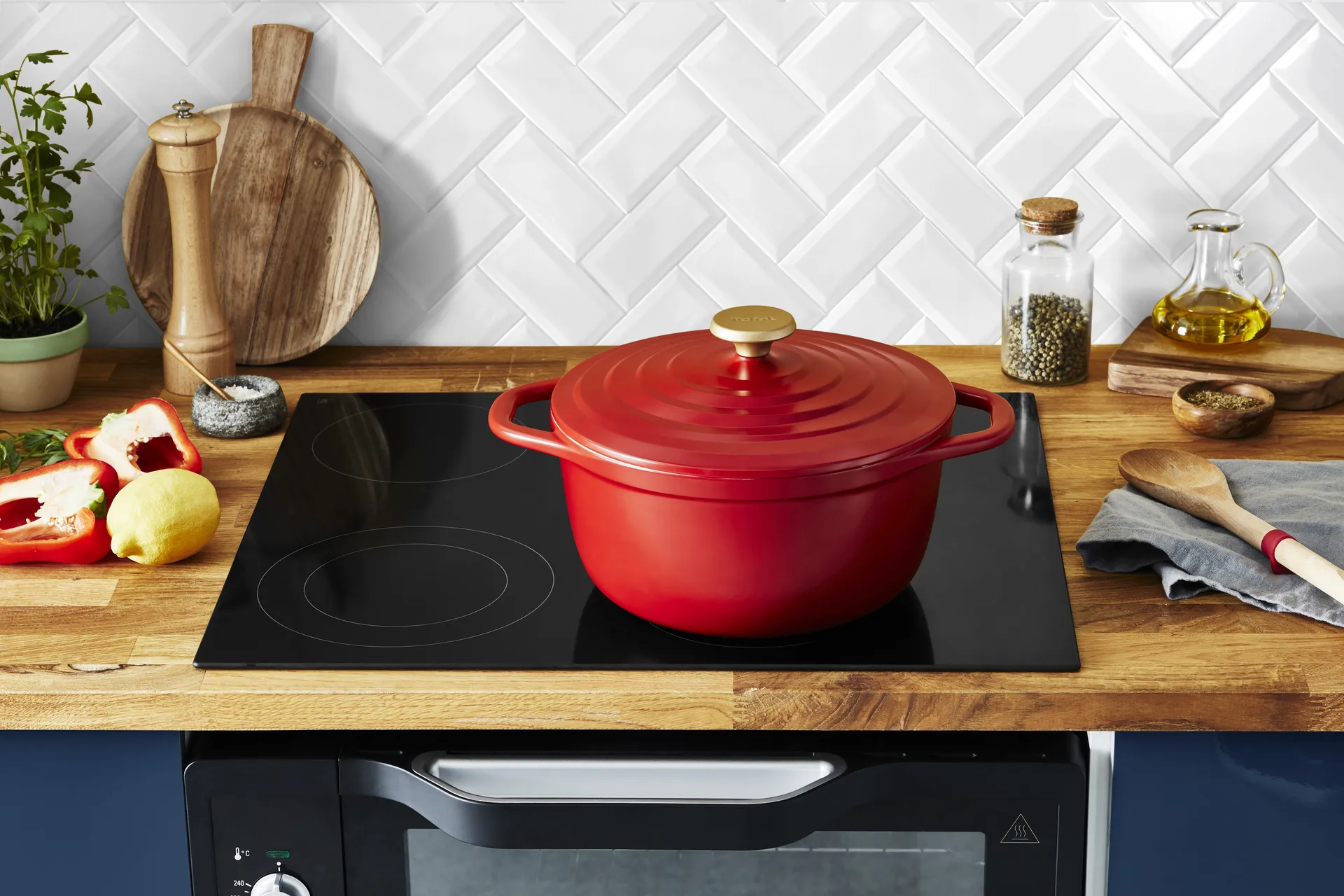 Olla Air 4,7 l, Rojo Tefal
