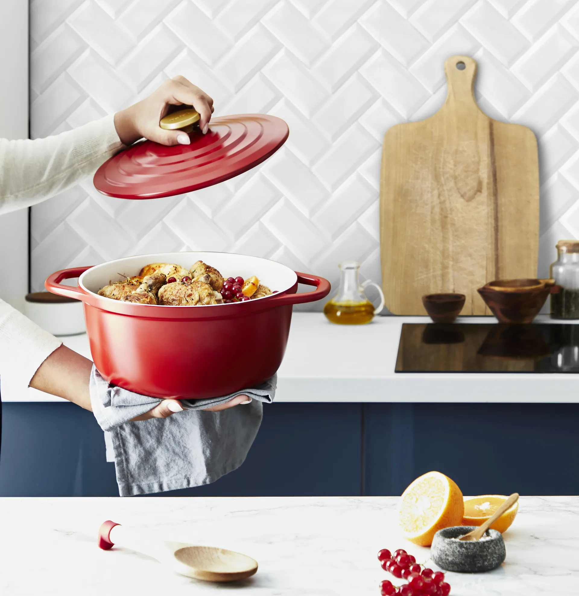 Olla Air 4,7 l, Rojo Tefal