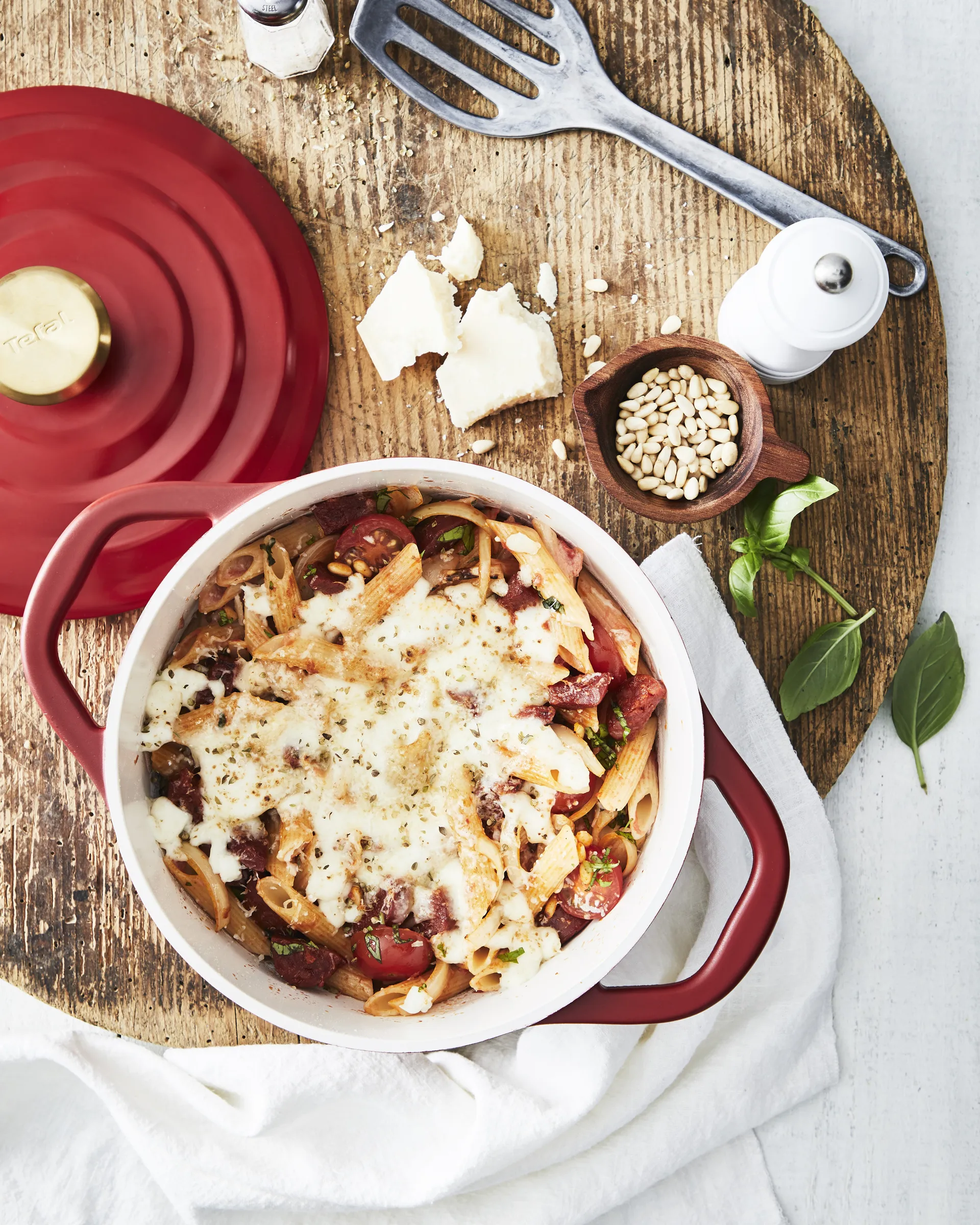 Olla Air 4,7 l, Rojo Tefal