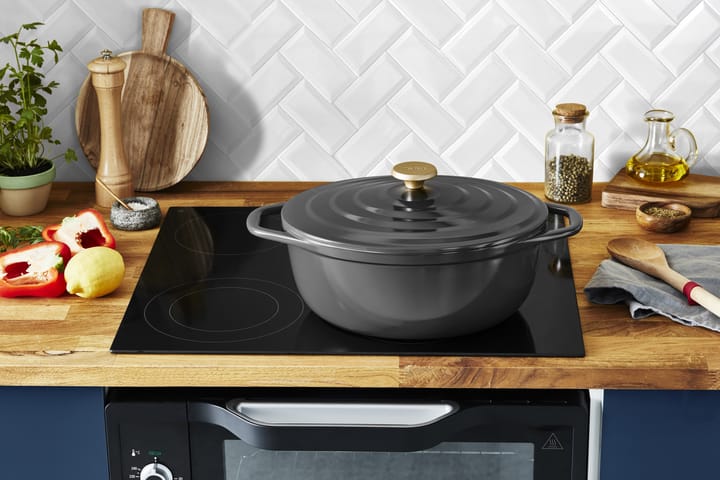 Olla ovalada Air 5,7 l, Gris Tefal