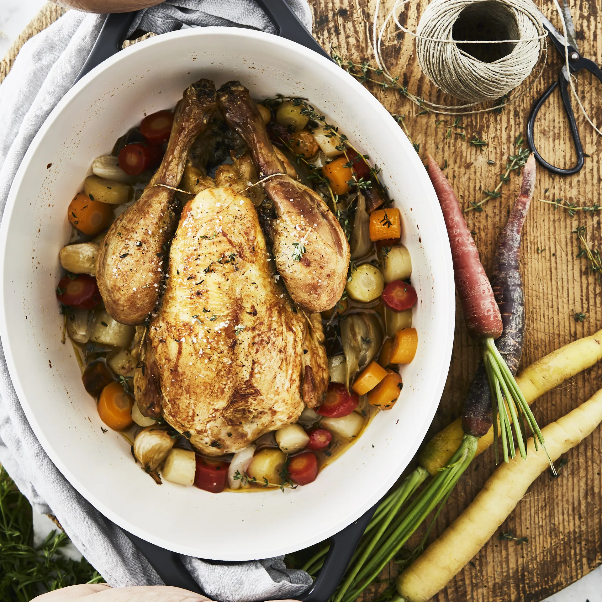 Olla ovalada Air 5,7 l, Gris Tefal