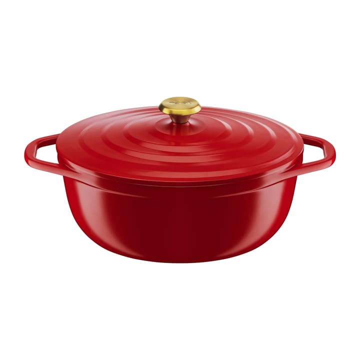 Olla ovalada Air 5,7 l - Rojo - Tefal