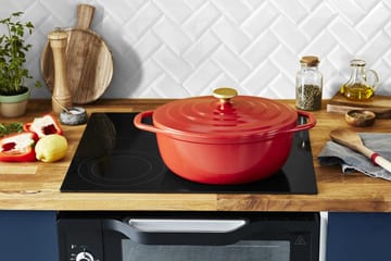 Olla ovalada Air 5,7 l - Rojo - Tefal