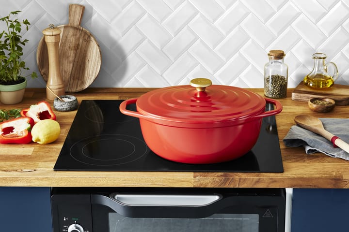 Olla ovalada Air 5,7 l - Rojo - Tefal