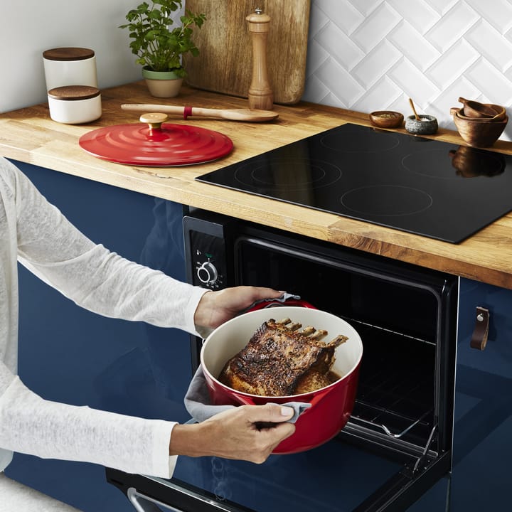 Olla ovalada Air 5,7 l, Rojo Tefal