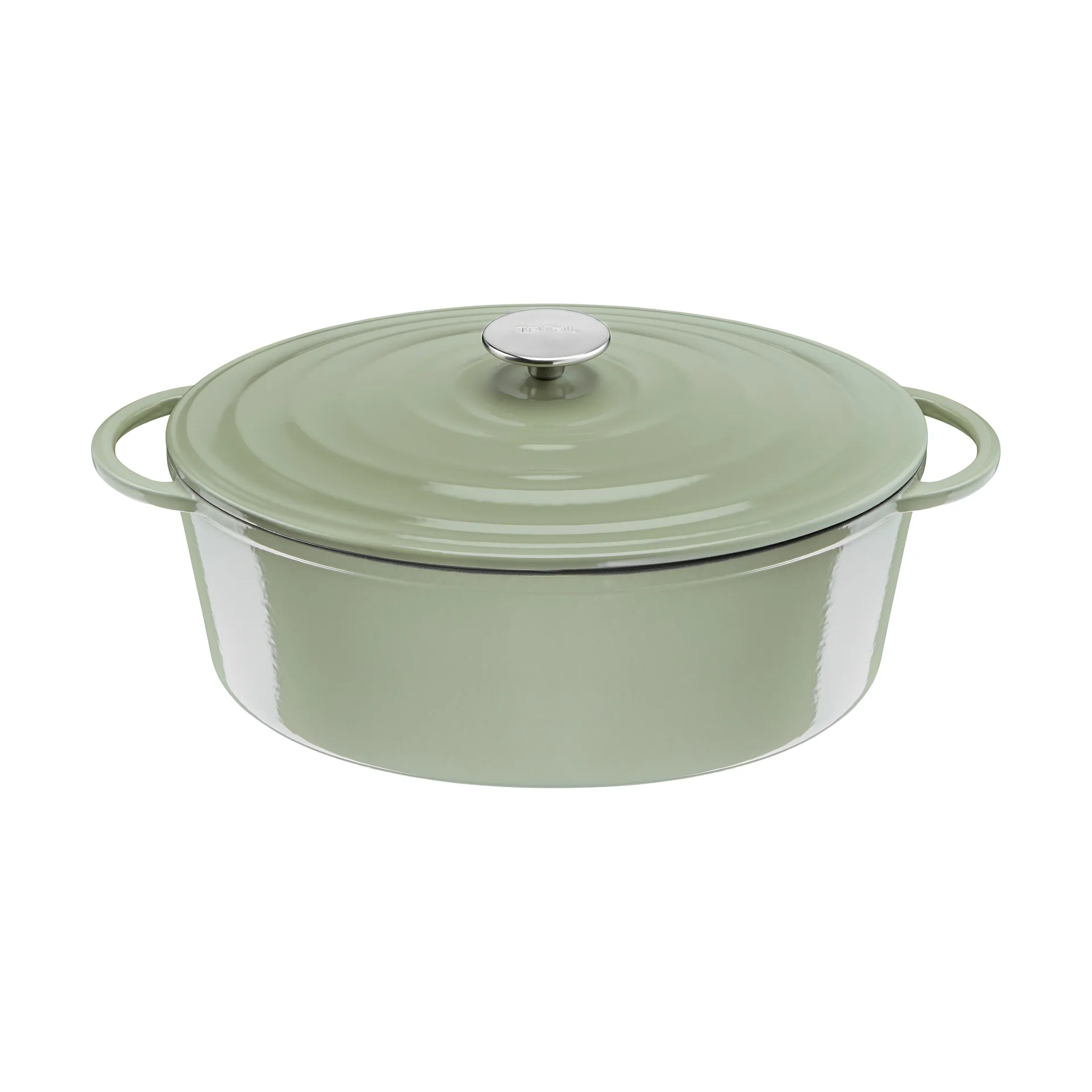 Olla ovalada Tefal LOV 7,2 L, Verde Tefal