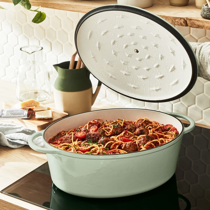 Olla ovalada Tefal LOV 7,2 L, Verde Tefal