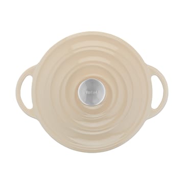 Olla redonda Tefal LOV 5 L - Beige - Tefal