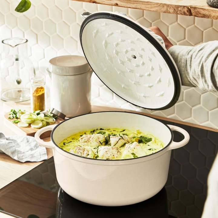 Olla redonda Tefal LOV 5 L, Beige Tefal