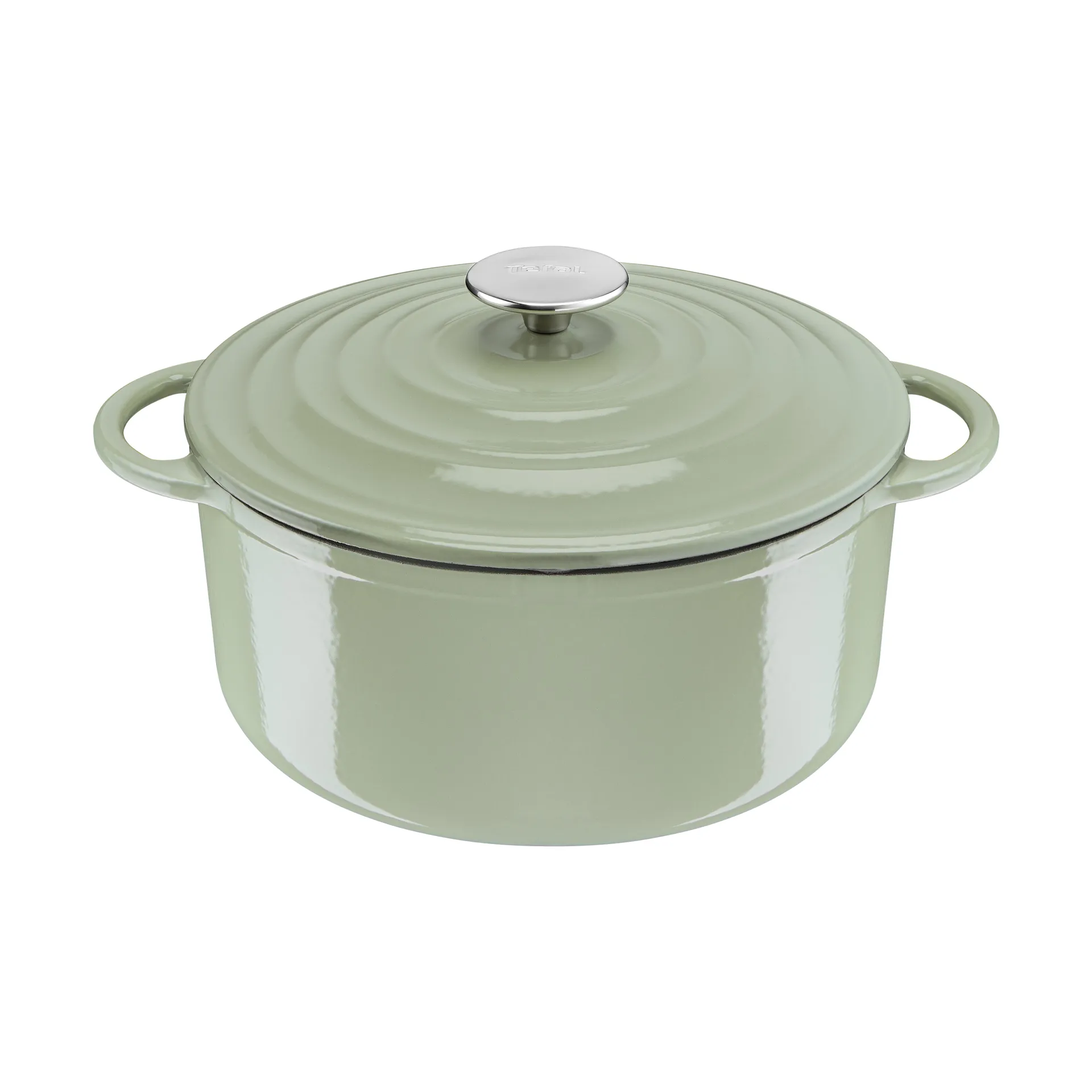 Olla redonda Tefal LOV 7,4 L, Verde Tefal