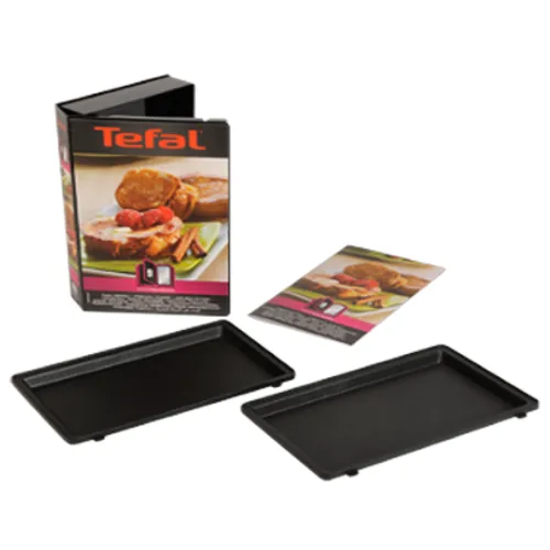 Placa para tostadas francesas Snack Collection para sandwichera - Negro - Tefal