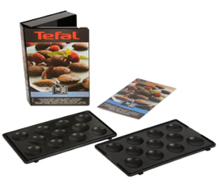 Placas Snack Collection para sandwichera - Negro - Tefal