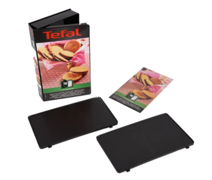 Placas Snack Collection para sandwichera - Negro - Tefal