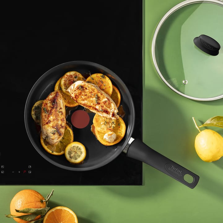 Sartén de saltear con tapa Renew ON Ø25,4 cm, Negro Tefal