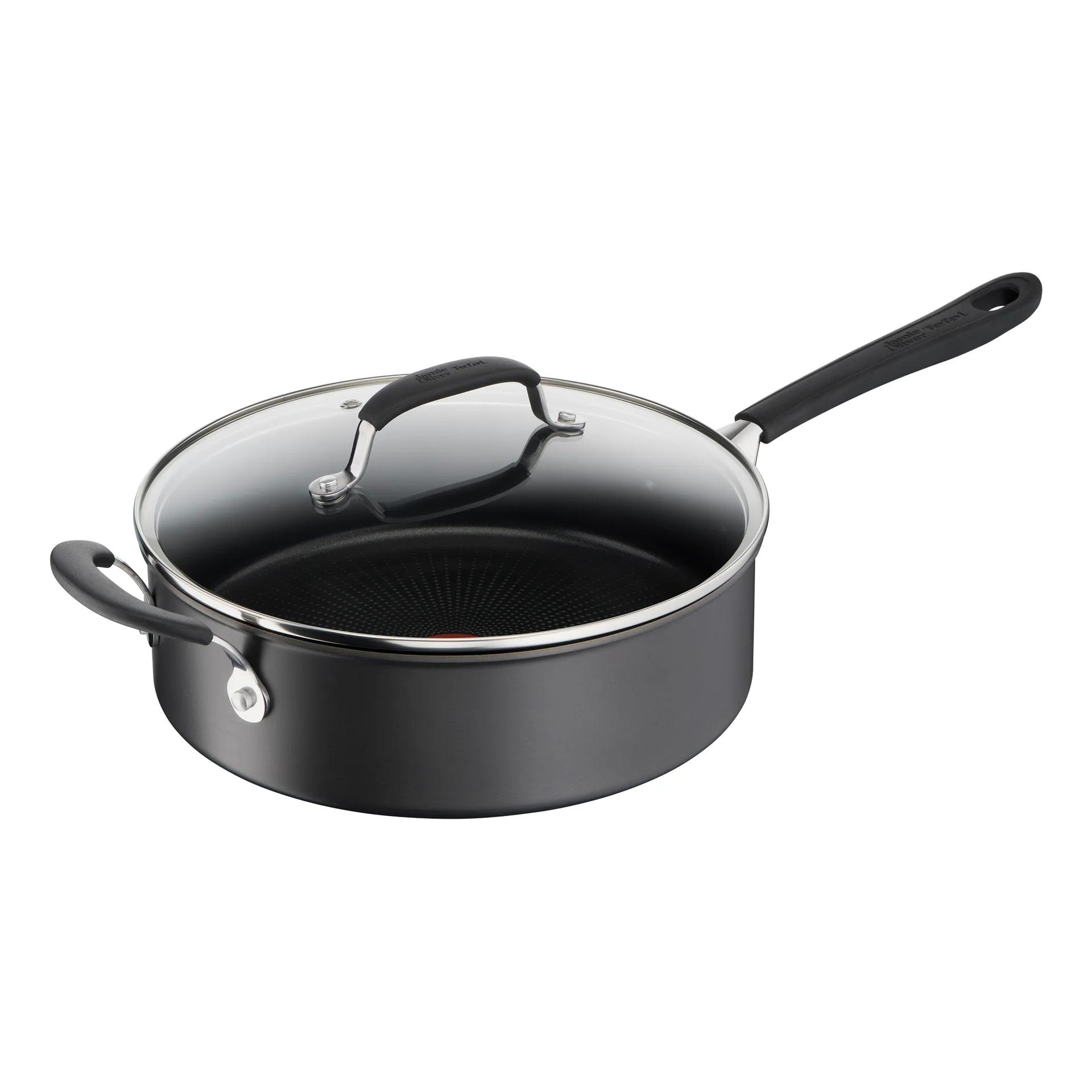 Sartén de saltear Jamie Oliver Quick & Easy hard anodised, 26 cm Tefal
