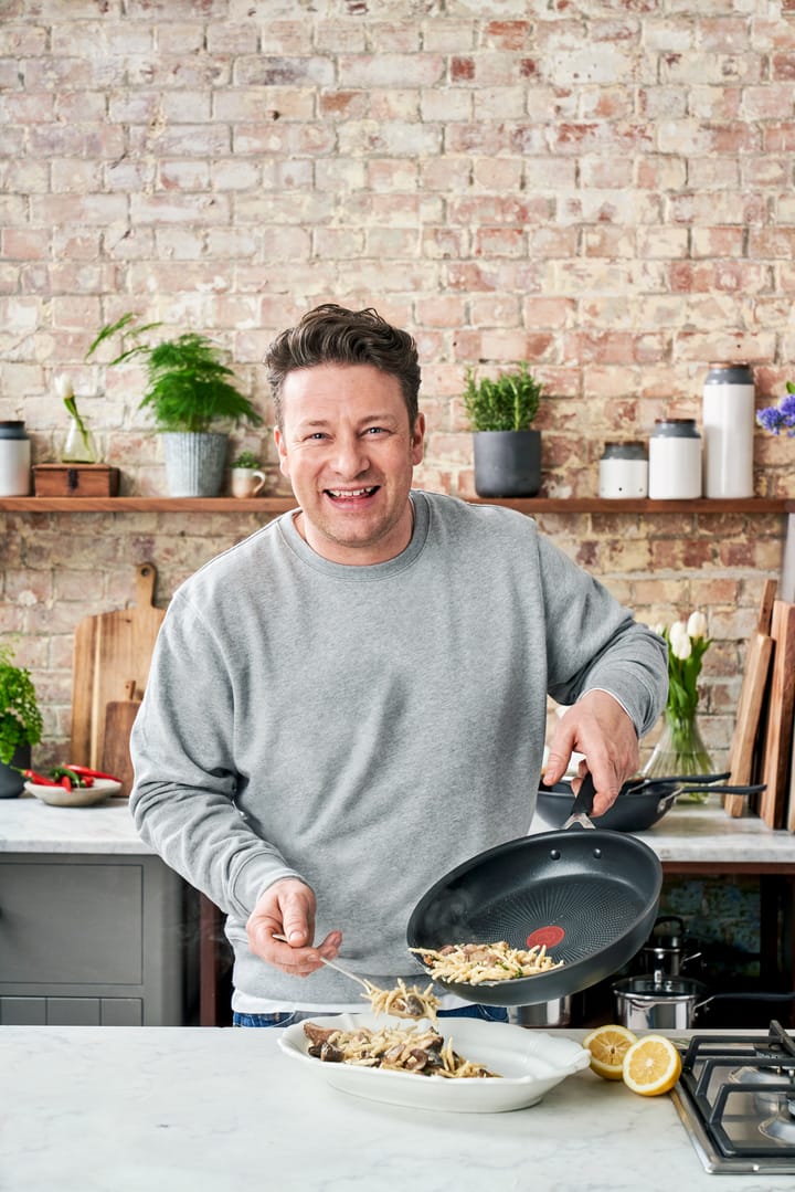 Sartén Jamie Oliver Quick & Easy hard anodised, 24 cm Tefal
