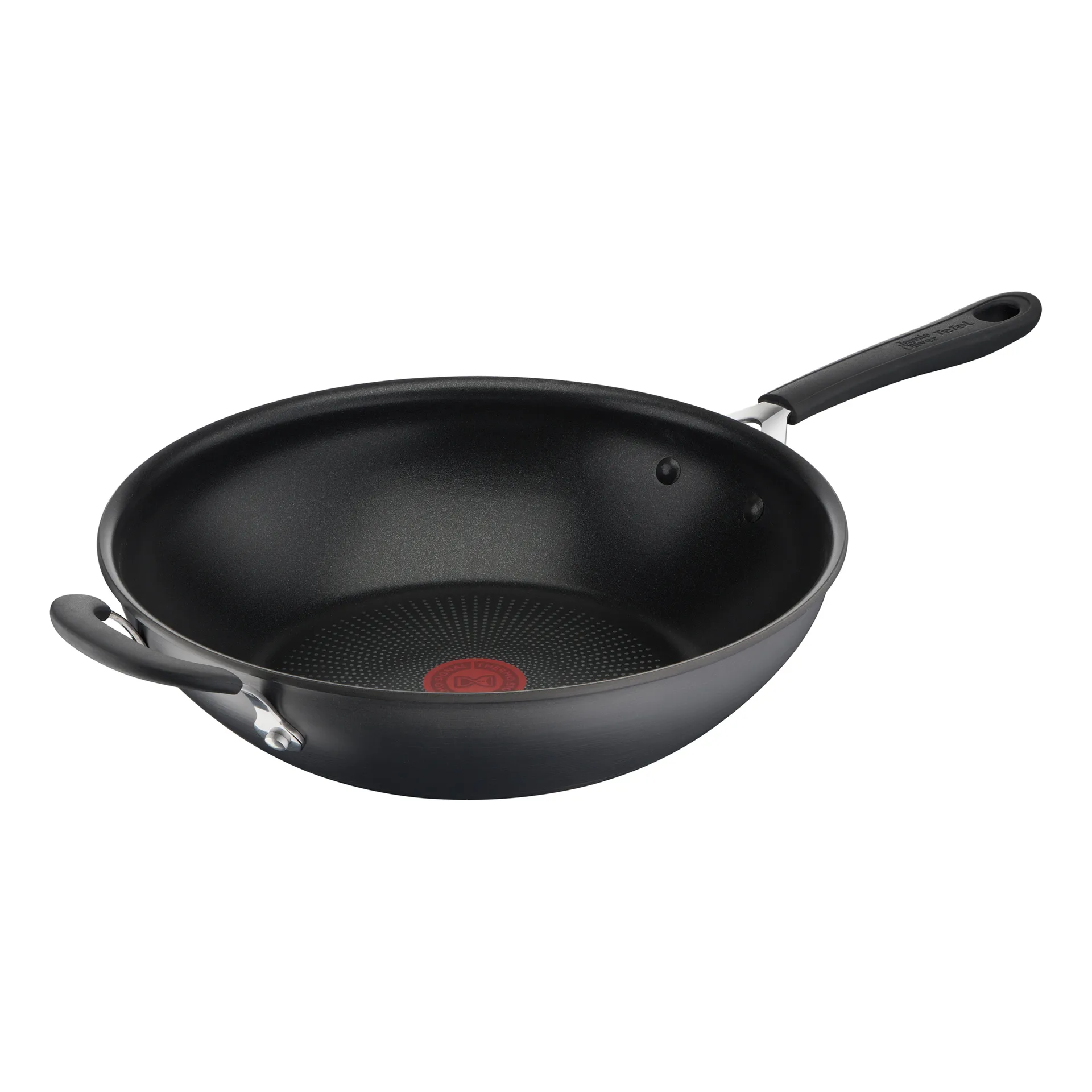 Sartén wok Jamie Oliver Quick & Easy hard anodised, 30 cm Tefal